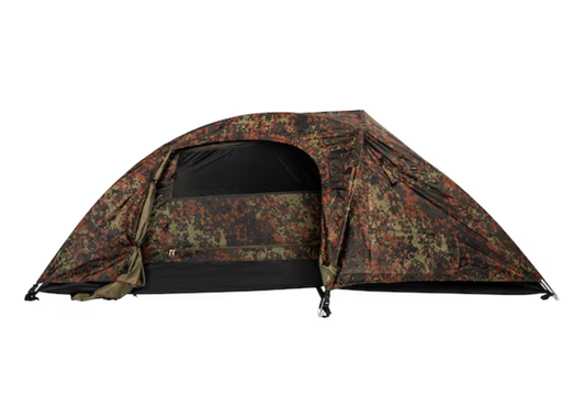 Ausverkauf: Mil-Tec - Recom - 1-Personen Zelt - Flecktarn