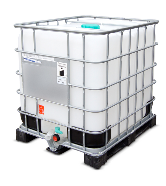 IBC Container - 1000 Liter - Kunststoffpalette - Behälter - Flüssigkeitsbehälter - Intermediate Bulk Container - Großpackmittel - Gittertank - Transportcontainer