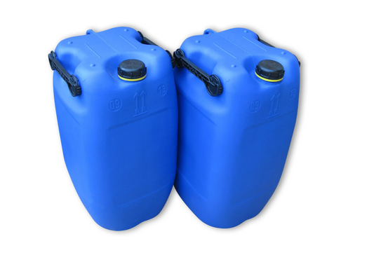 2 x 60 Liter Kanister - Wasserkanister - Container - Behälter - Aufbewahrungsmittel - Aufbewahrung - Outdoor - Flüssigkeit