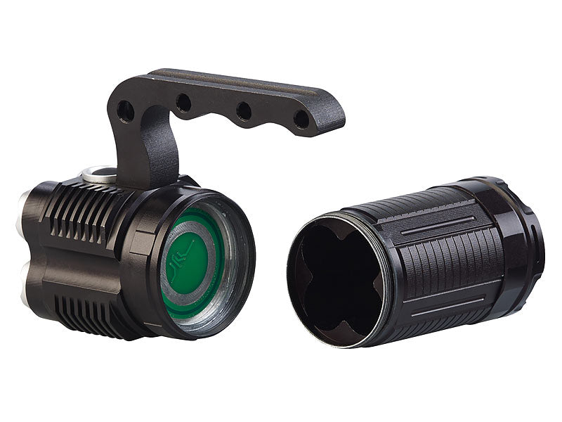 LED-taskulamppu/käsilamppu 2000 lumenia