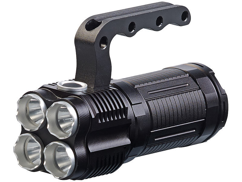 LED-taskulamppu/käsilamppu 2000 lumenia