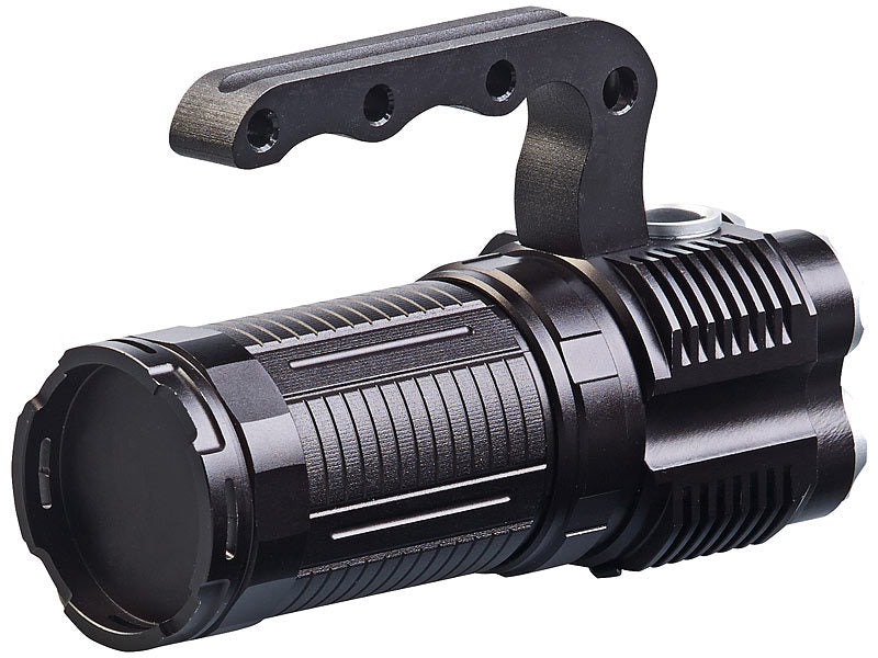 LED-taskulamppu/käsilamppu 2000 lumenia