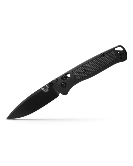 Benchmade 535BK-2 BUGOUT, All black, Axis EDC Taschenmesser