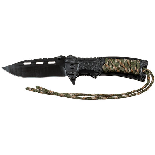 Folding knife, one-handed, "Camorope", with fire starter
