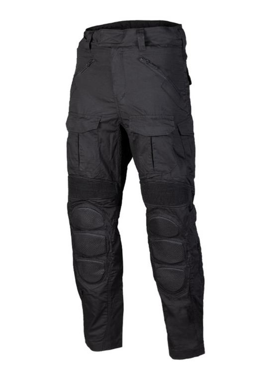 Padded Tactical Pants - Combat Pants Chimera Black