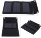 Premium solar power station many panels - foldable with USB output