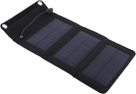 Ensiluokkainen aurinkovoimala useita paneeleja - taitettava USB-lähdöllä