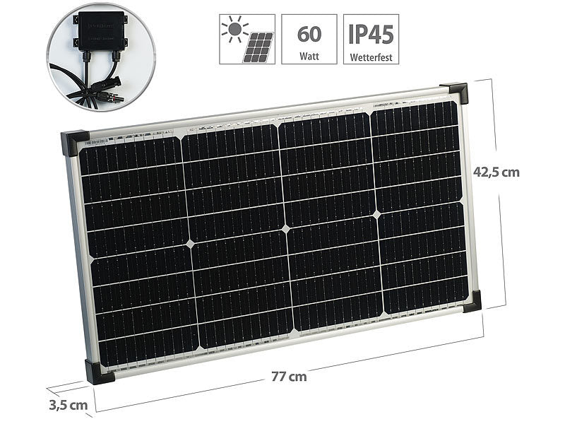 Powerstation 20000 mAh für Laptops & andere Geräte Notstromgenerator Solar Powerbank