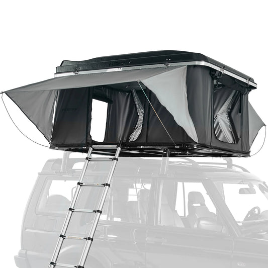 Robust hard shell car roof tent Nevada 140cm with automatic