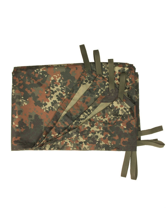 Tarp (multi-purpose tarpaulin) in camouflage
