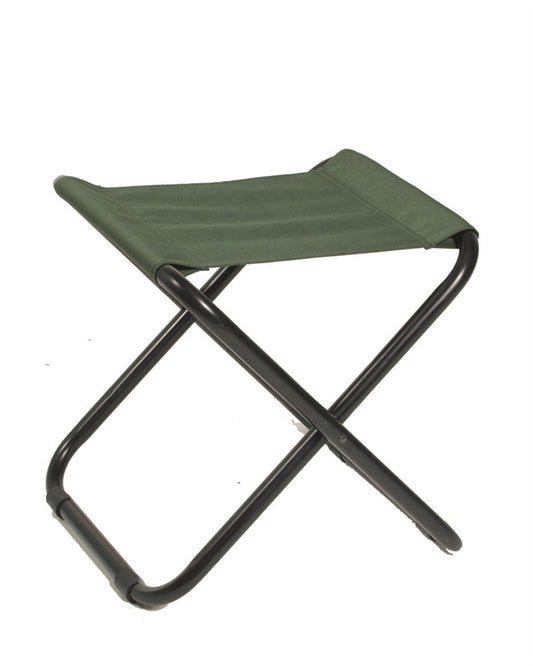 Sammenklappelig campingstol i oliven