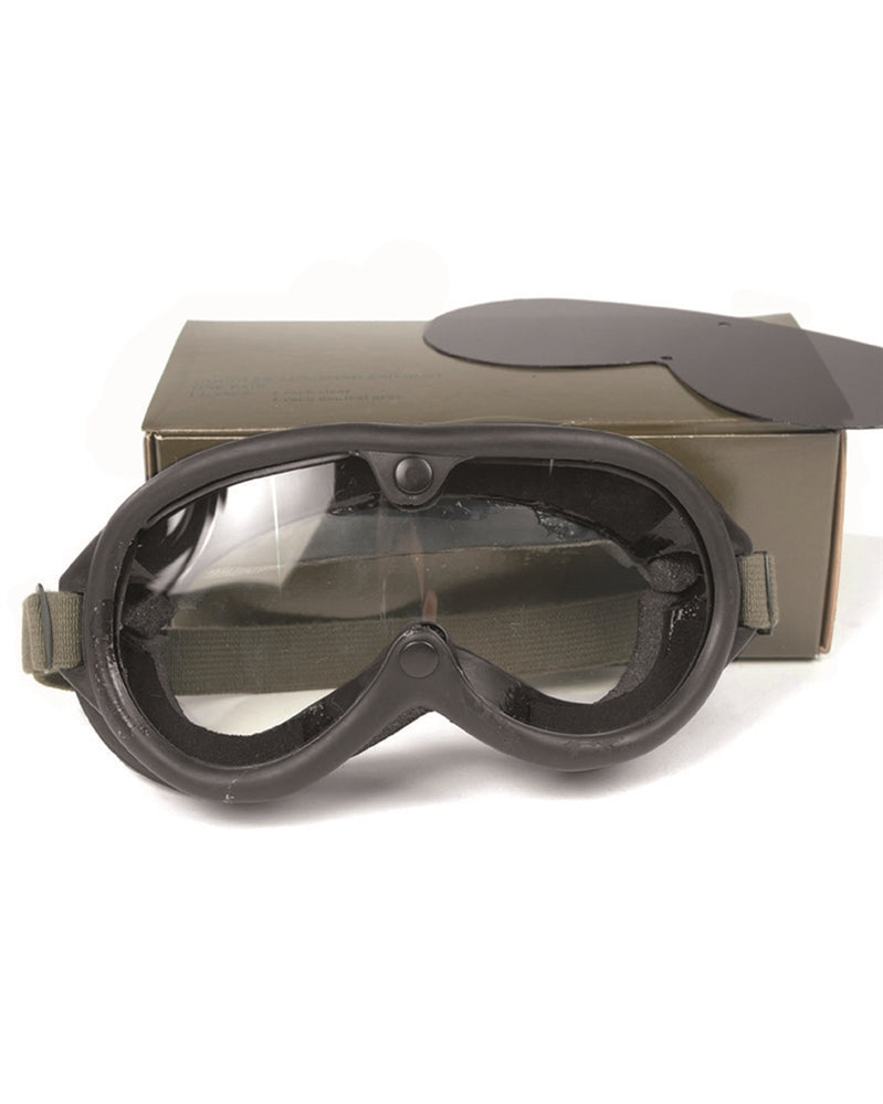 Dust goggles with case