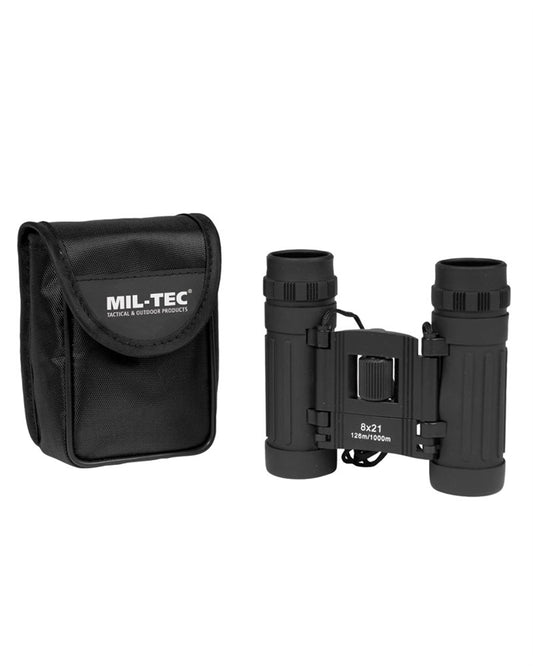 Binoculars Foldable 8X21 Black
