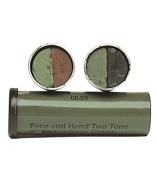 Britisk camouflage make-up stick brun-oliven