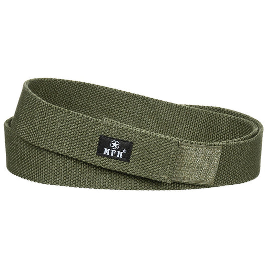 Belt, with Velcro fastener, olive, approx. 3.2 cm