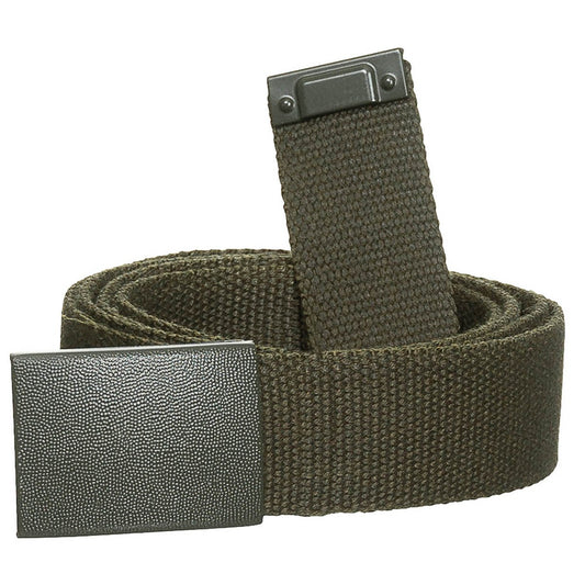 BW trouser belt, olive, approx. 3 cm, with box lock