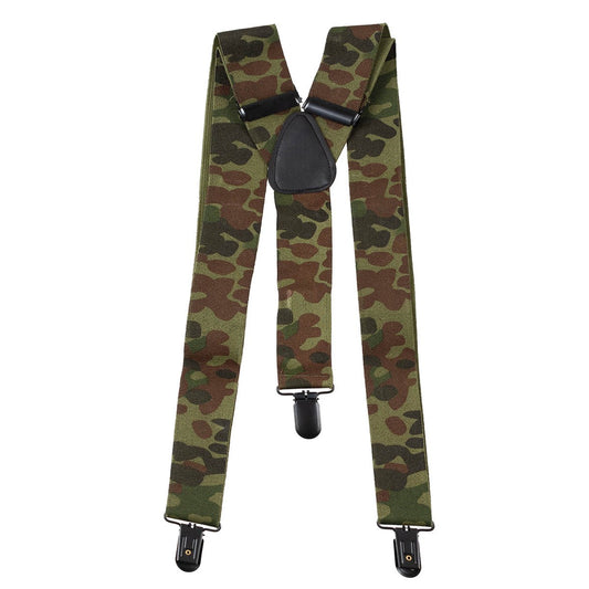 Suspenders, camouflage