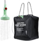 Outdoor shower - 40L water container with shower attachment