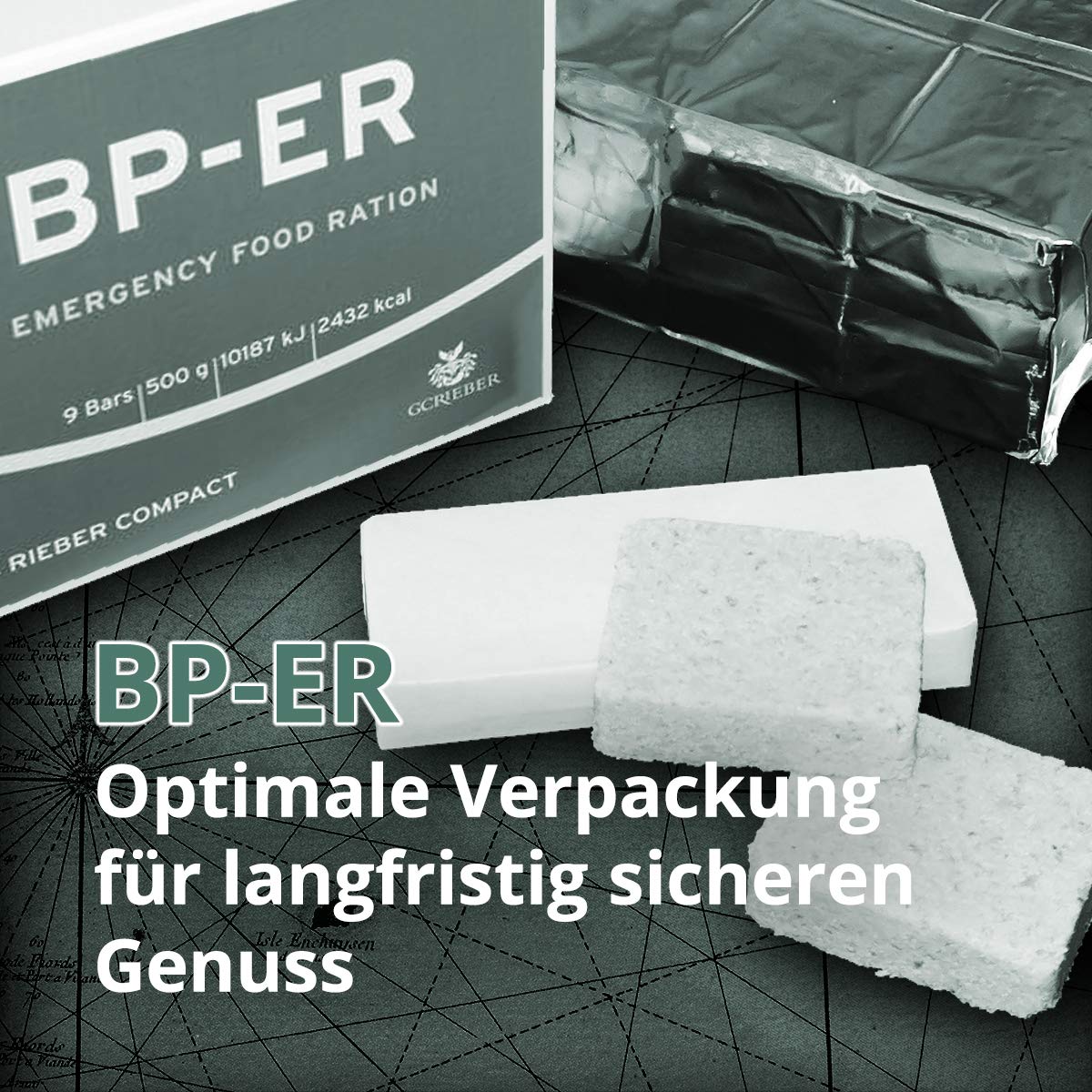 Emergency Ration BP-ER - Compact, durable, lightweight emergency ration BP-ER