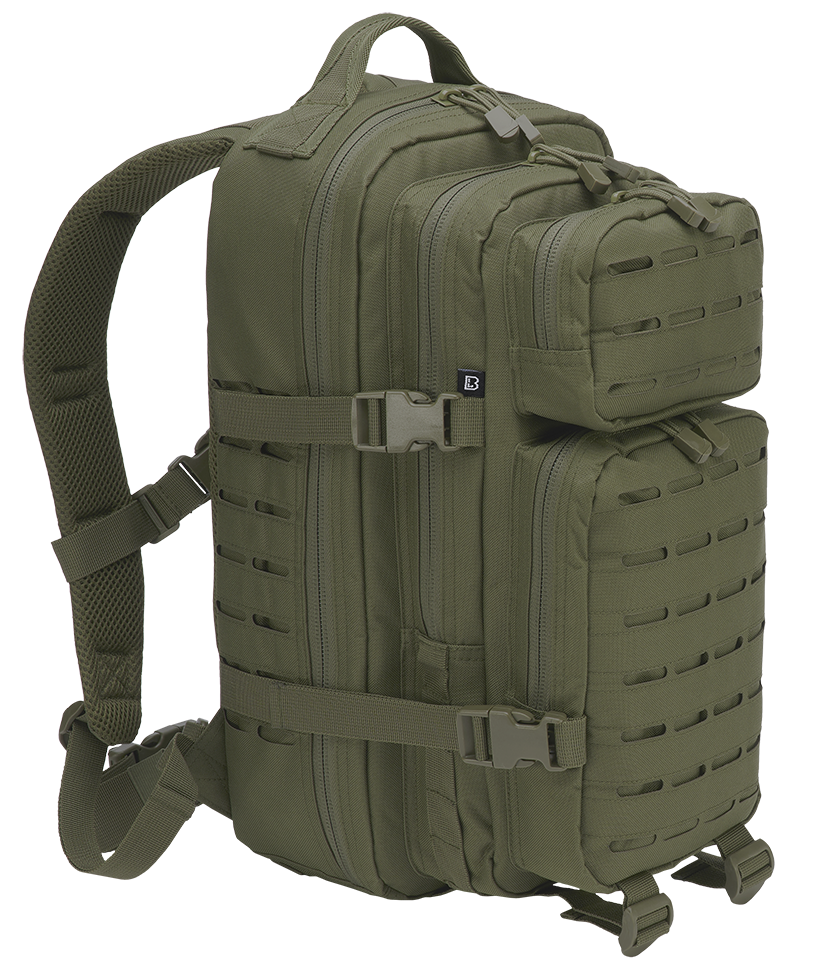 תיק גב Molle US Combat Backpack Olive Tactical Lasercut PATCH בינוני