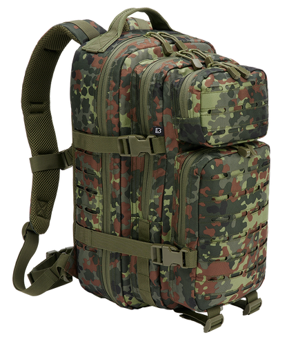 Backpack Molle US combat backpack Flecktarn Tactical Lasercut PATCH medium