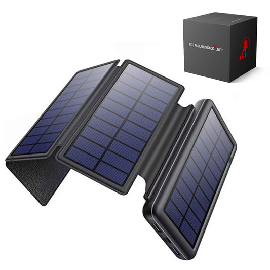 Solar Powerbank MAX - פרימיום עם 26800mAh