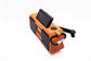 Orange ACE emergency radio with DAB/DAB+, crank radio, solar powered, power bank and flashlight with USB-C connection