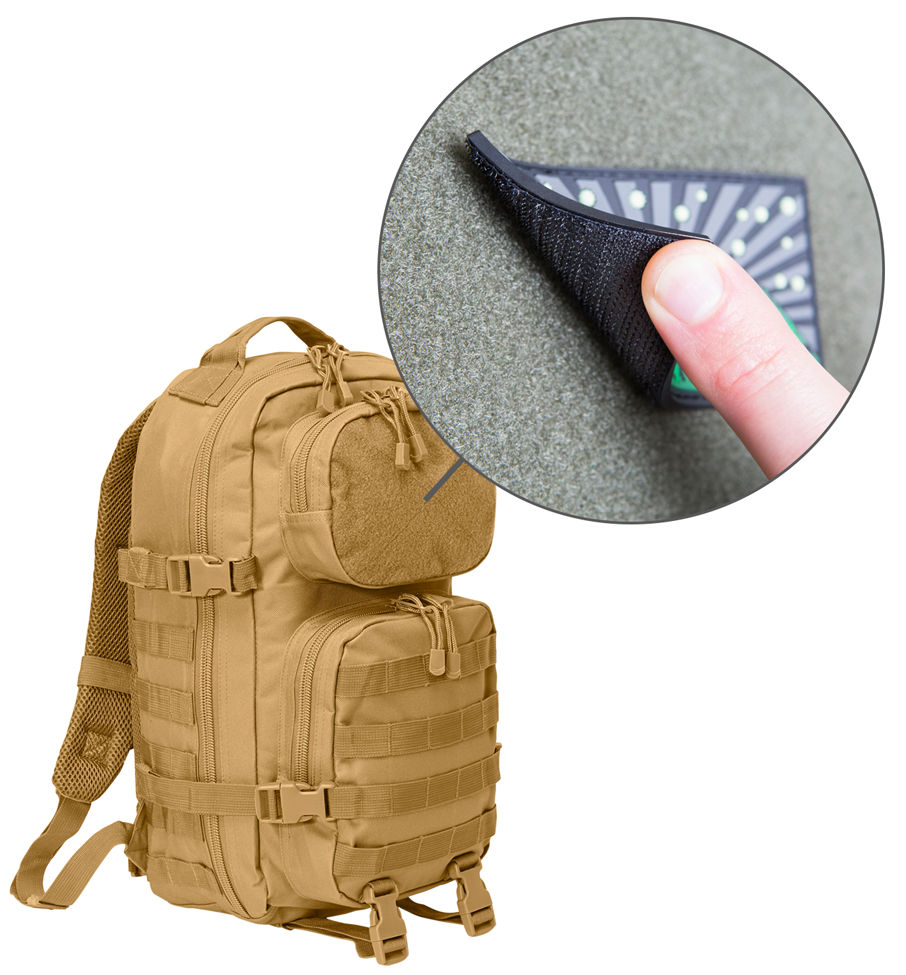 תיק גב Molle US Combat Backpack Sand Tactical Cooper PATCH בינוני