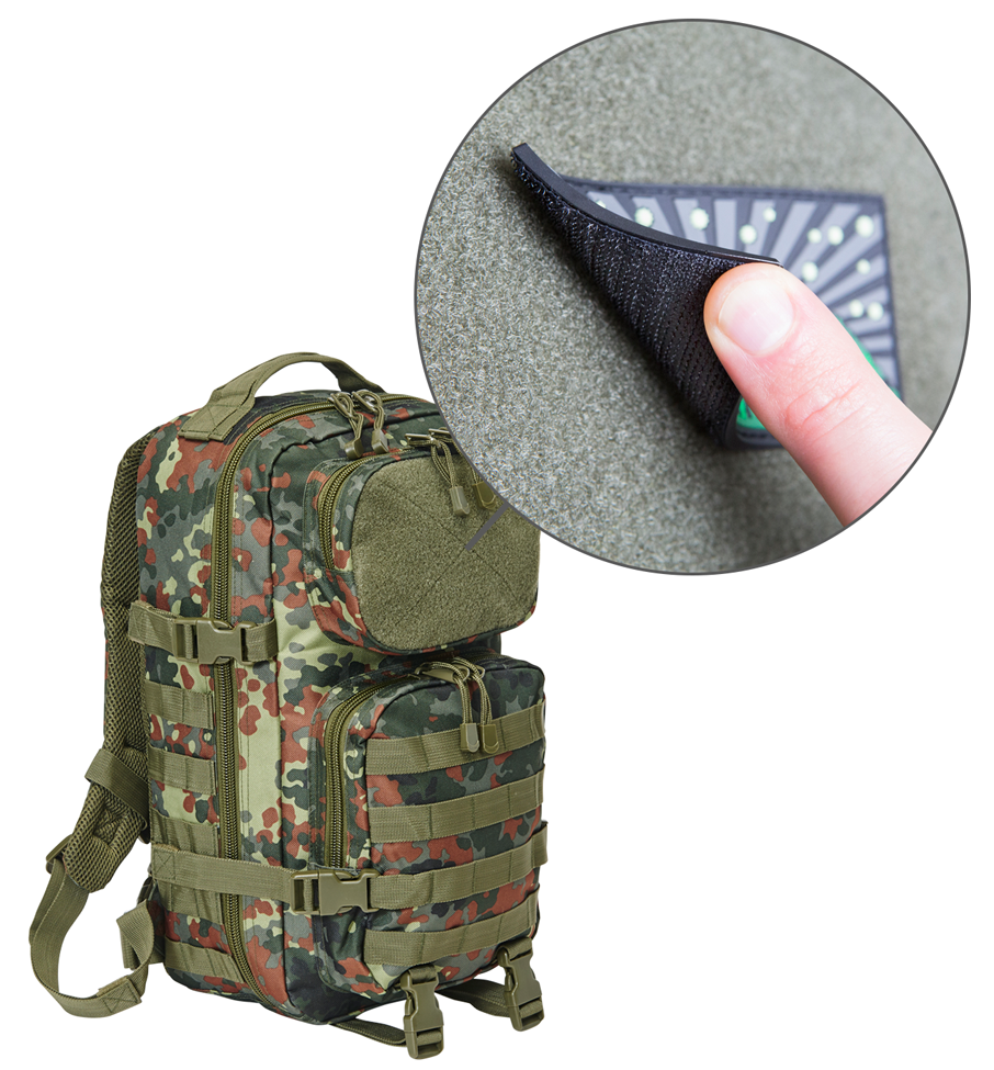 תרמיל Molle US Combat Backpack Flecktarn Tactical Cooper PATCH בינוני