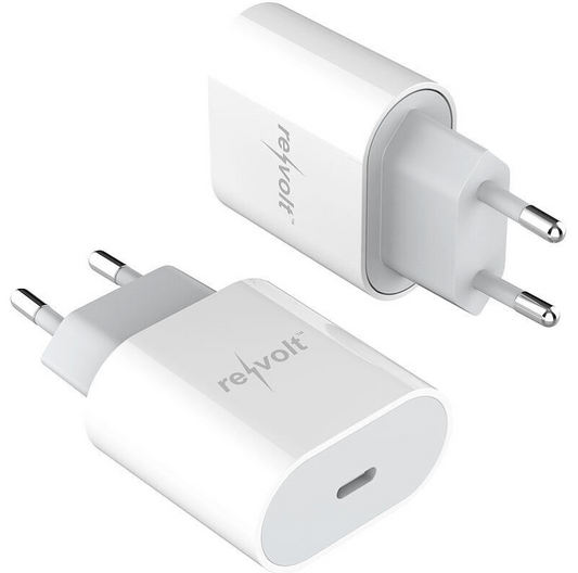 Kraftig USB-C strømforsyning - Strømforsyning op til 18 watt - 3 A - hurtig opladning