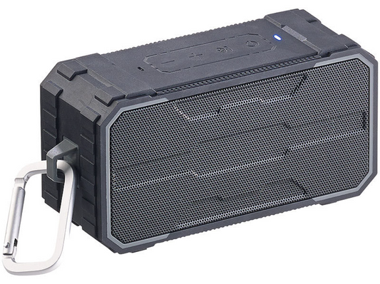 Højttaler - nødradio - nødboks - Bluetooth-boks - højttalerboks - MP3-afspiller - mobilradio / mobil musikboks - håndfri højttaler/håndfri system/håndfri funktion - vandtæt/vejrbestandig