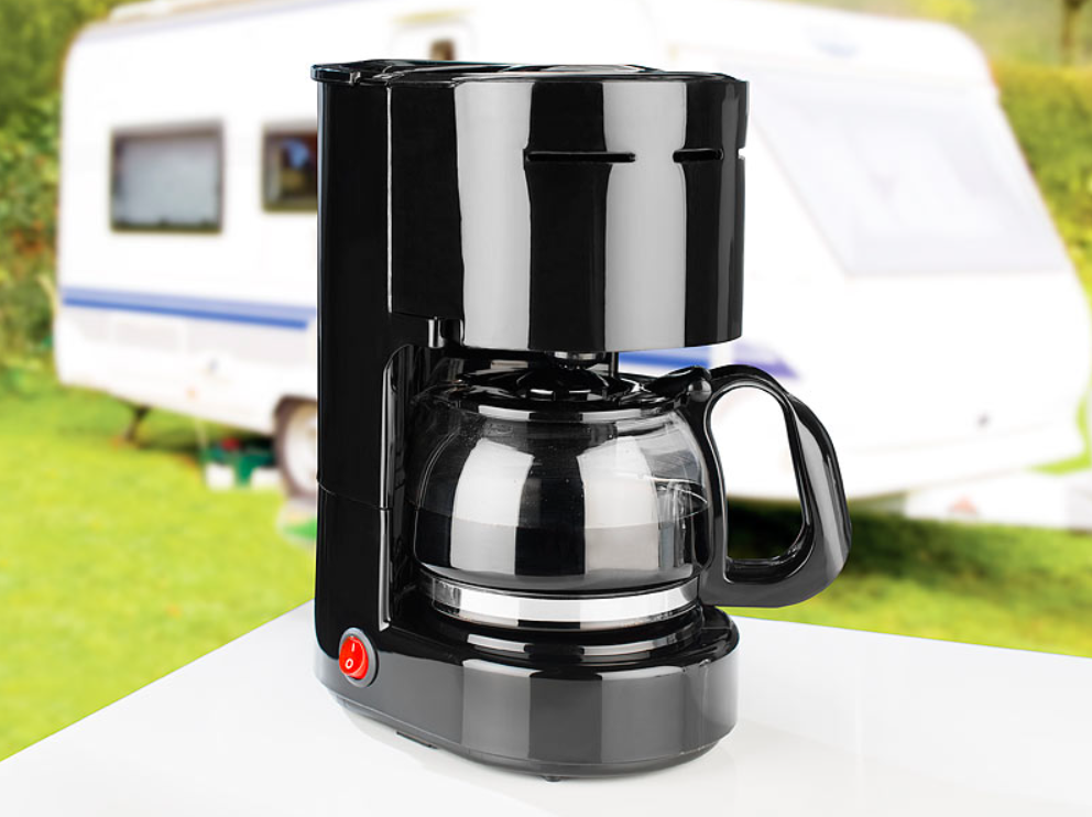 Premium coffee machine for on the go - car filter coffee machine - 12 V/170 W - up to three cups - 650 ml - emergency coffee - mobile coffee machine - emergency drink