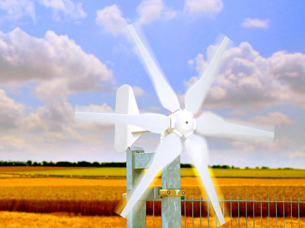 Windgenerator/Windrad für Notstrom - geeignet für 12-Volt-Systeme - 300 Watt - Windkraftanlage - Windstromerzeugung - Notenergie - Notstromversorgung - Stromquelle -  Notkraftwerk - Stromkraftwerk