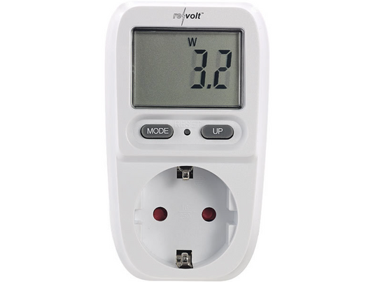 Energy cost meter/electricity consumption meter - up to 3680 watts