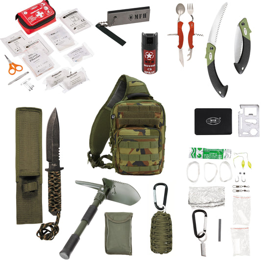 Survival Kit Premium - Quick Bug out Bag
