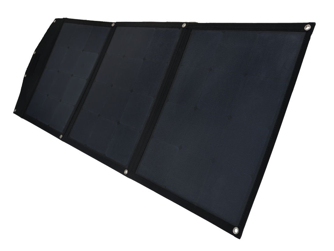 Mobile solar panel foldable 120WP MPPT controller for lead-acid batteries