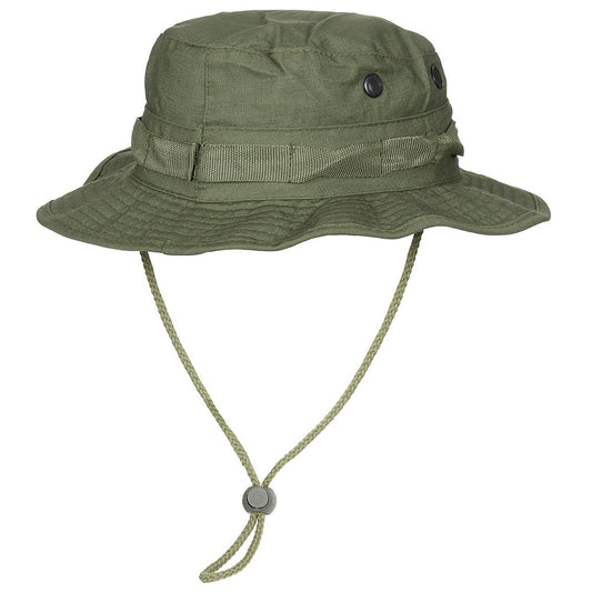 Tactical Boonie - Bush hat, grøn hagerem