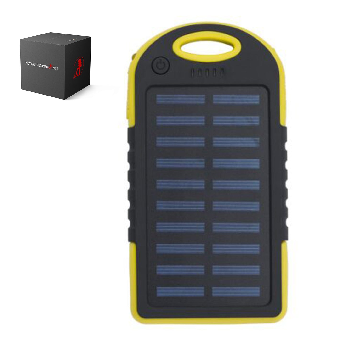 Powerbank mit Solarpanel Premium - Testsieger