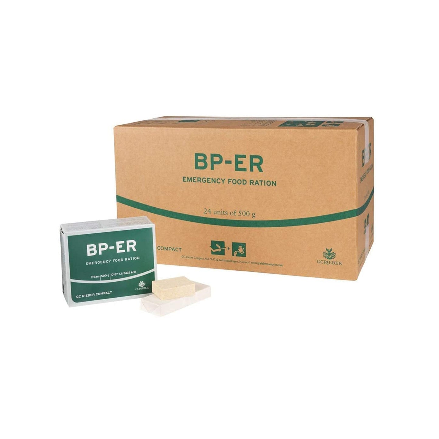 Emergency ration BP-ER 7 days approx. 17500kcal - Compact, durable, light emergency food BP-ER