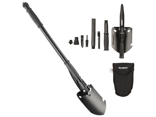 11 in 1 - multifunctional tool: spade with many functions